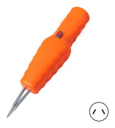 (Orange-AU Plug) Handhållen Elektrisk Fjäderfäplockare - Portabel Automatisk Fjäderborttagningsverktyg för Hemmakök, Effektiv Kort Hårplockning