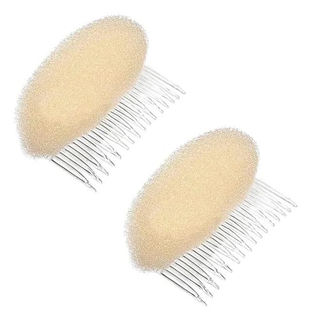 2 Hair Pads and Hairstyle Accessories, Fluffy and Full Hair