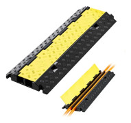 Kabelskyddsramp-Duoku-Bärförmåga 9979 kg-Kabelpassage med 2 kanaler 55 x 50 mm