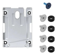 Metall Hårddisk HDD Monteringsfäste med Skruvsats för PS3 Slim 4000 2025:e