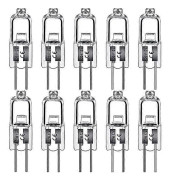 G4 halogenlampor 20W 12V - Varmvit - 10-pack