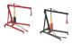 [PL】2 Set Metall Elektrisk 1/8 1/10 Motor Kran Hängare Universal för SCX10 Rock Crawler Kran Domkrafter Lyft