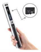 [Micro SD 16GB] Bärbar Dokument Scanner - 900 DPI Upplösning Trådlös Bärbar Scanner för Färgfoto - Bild Skanner