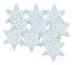 Unique Party Mini Snöflinga Juldekoration (10-pack) O