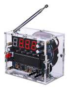DIY FM Digital Radio Kit Justerbar Trådlös Mottagare 87-108MHz Radiomodul DIY-Kit för Lödning