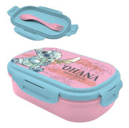 Disney Lilo & Stitch Busig Lunchlåda med Bestickset