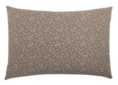 Mönstrad brunt bambu kuddcase 50x70 - Origin - Alice
