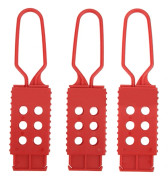 3 st Nylon Säkerhetslås Hasp 6 Hål Elektrisk Isolering Lockout Tagout