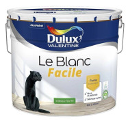 Inomhusfärg Dulux Valentine Le Blanc Lätt Satin Vit 10 L Lätt att applicera