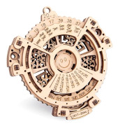 3D Träpussel Ornament Kalender Utrustning Vändmodell Kreativa Dekorationsgåvor