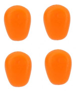 60 st Orange Plast Pop Up Mjuk Flytande Fiske Majs Bete Simulation Storlek 6