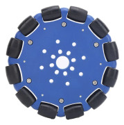 560400140120 Gummi Omni-Directionella Hjul Robotdel Omni-Hjultillbehör