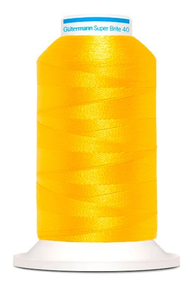 FIL SUPER BRITE POLYESTER 40 1.000 M SÅLT I 5 - 705798-5708