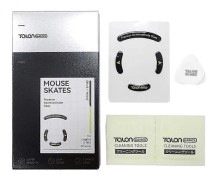 TALONGAMES Glass Mouse Skates Musfötter Pad för GPRO Trådlös Mus Klistermärke