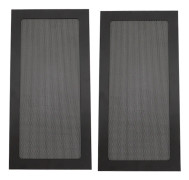 2st Magnetisk Ram Dator Kylfläkt Damfilter Finmaskigt PVC PC Kylfilter Svart Dammskyddsgaller