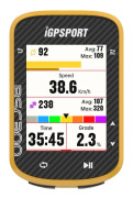 Cykeldator, Global Navigation, Vattentålig Design,BSC300 Gul