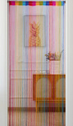 Snörgardin, vardagsrum, som rumsavdelare, 100x200cm