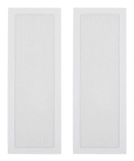 PC Fläkt Damfilter Magnetisk Ram Finmaskigt PVC Dator Kylfläkt Filtergaller för PSU 120x360mm 2st Vit