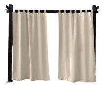 Utomhusgardiner, solskydd & insynsskydd, H 213 x B 132 cm, 1 styck