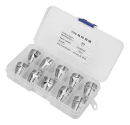10 st P80 Plasma Skärförbrukningsmaterial Skärbrännare Munstyckstips (1.1mm Munstycke)