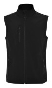 Herr Quebec Softshell Väst 3XL svart