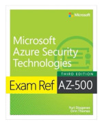 Exam Ref AZ-500 Microsoft Azure Säkerhetstekniker