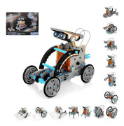 Robot Solarleksak för Barn, Pedagogisk, 190 Bitar, Gör-det-själv, Byggsats, Vetenskapliga Experiment för Barn 8 till 10 År och Äldre, Soldriven