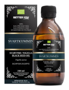 BETTER YOU Better You Svartkumminolja EKO Kallpressad 250 ml