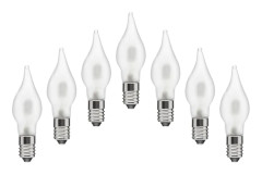Ledsavers Frostad Reservlampa till Adventsljusstakar LED 7-pack