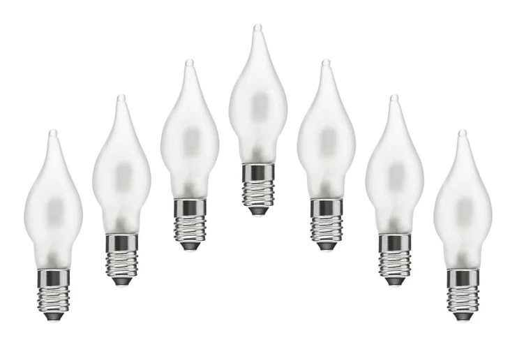 Ledsavers Frostad Reservlampa till Adventsljusstakar LED 7-pack