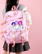 3st K-pop Demon Hunters Skolväska Lunchväska Pennfodral Set Anime Modetryckt Ryggsäck Pennfodral Kostym Skolmaterial Presenter LMNT 126