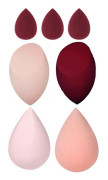 Felfri Svampapplikator för Foundation och Concealer, Mjuka som Mocka Sminkblandare med Latexfritt Material, Lätt Att Använda & Rengöra Skönhetsblender