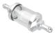 Bensinbränslefilter - Universal - Bensinfilter - Transparent - bensinfilter - universal inline bränslefilter - tvättbart - gasfilter