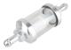 Bensinbränslefilter - Universal - Bensinfilter - Transparent - bensinfilter - universal inline bränslefilter - tvättbart - gasfilter