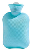 Varmvattenflaska för smärtlindring, termoplastiskt material för kall och varm användning, läckagesäker design med längre värmebevarande, multifunktionell varm och sky blue 1000ml