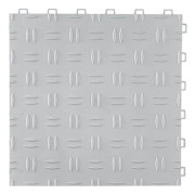 SucceBuy 12x12\" Garageplattor Låsande 25-pack Silver Golvplattor