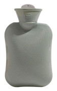 Varmvattenflaska för smärtlindring, termoplastiskt material för kall och varm användning, läckagesäker design med längre värmebevarande, multifunktionell varm och Military Green 1000ml