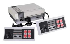 Retro Kontroll för NES Classic Edition, Förinstallerade Spel & Känsliga Knappar för Förbättrat Spelande, Kompatibel Officiell NES-konsol med Extra