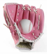 1 Professionell baseboll- och softbollhandske och baseboll
