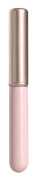 Läppborstset, Läppglansborste Applikator Bärbar Läppborste för Exakt Läppstift och Ögonskugga Applicering, Kompakt och Resevänlig Design med Mini peach color