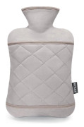 One Piece Termos 2L PVC Termos med Handskydd, Smärtlindring, Hypertermi, Handvärmedyna (Grå)-32*19cm B