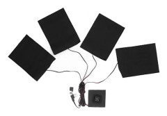 Vattentät USB-driven Värmedyna - 3-läges Kompositfiber - Vinter - 1 st
