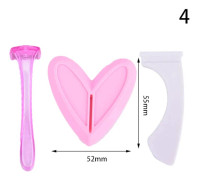Hårborttagnings epilator för kvinnor, mini ansikts epilator, fjäder trådning ansiktsborttagare för kinder ögonbryn smink DIY skönhetsverktyg