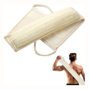 Badrem Loofah Ryggskrubbare Ekologisk Exfolierare Massage Ryggskrubbare Spa Duschverktyg För Män Kvinnor