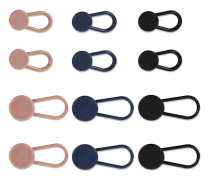 12-pack Knappförlängare för Jeans & Byxor, Midjeförlängare, Ingen Sömnad, Återanvändbara