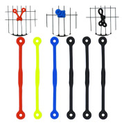 7cm 6-pack Tennisracket Vibrationsdämpare Racketsträng Stötdämpare Perfekt Tennisgåva