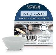 Yankee Candle 10.00664.0032, Rund, Vit, Vanilj, Smoked Vanilla & Cashmere, Marshmallow, Svarta vinbär, Kol, Kaschmirträ, Kanel, Kryddnejlika, Vanilj