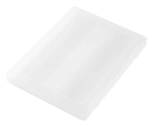 Bärbar Projektväska, Snäpplås För Säkerhet, Enkel Och Praktisk, Lämplig För Förvaring Av Föremål Upp Till 31 x 22,6 x 1,8 cm, Klar Hård