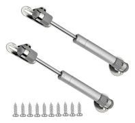 2 ST 100N Gasfjädrar Möbel Hydraulisk Fjäder Gasdämpare Pneumatisk Arm kompatibel Lyftdörr Skåp Köksmöbler Garderob Sovrum