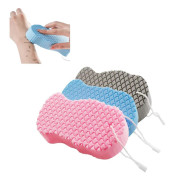 13x6,2x2,5cm Supermjuk Exfolierande Badsvamp Supermjuk Exfolierande Badsvamp 3D Badsvamp Kroppsexfoliering Spa Svamp Ultramjuk Badsvamp f